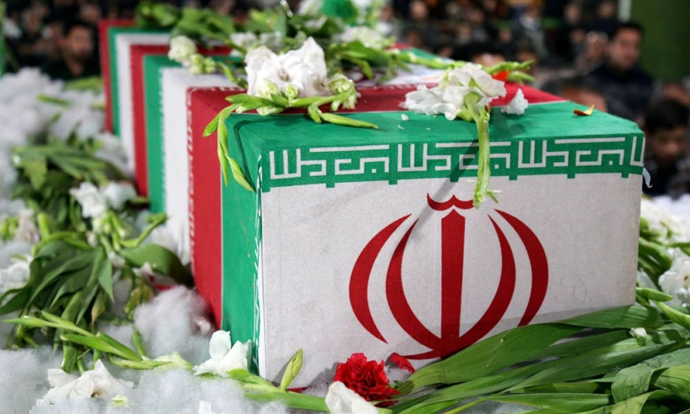 پیکر شهید گمنام دفاع مقدس